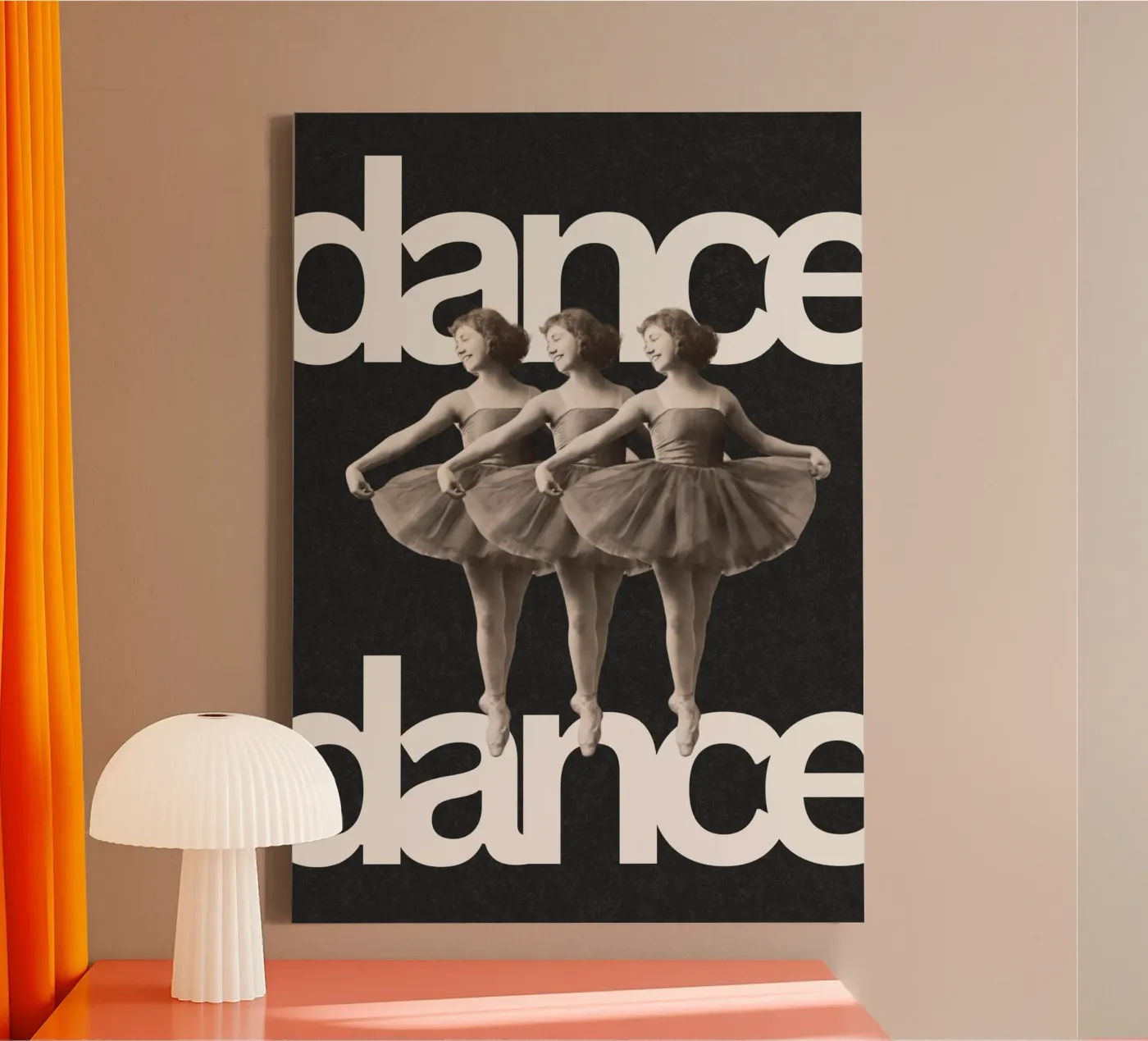 DANCE, DANCE, DANCE canvas by SMRT STUDIO