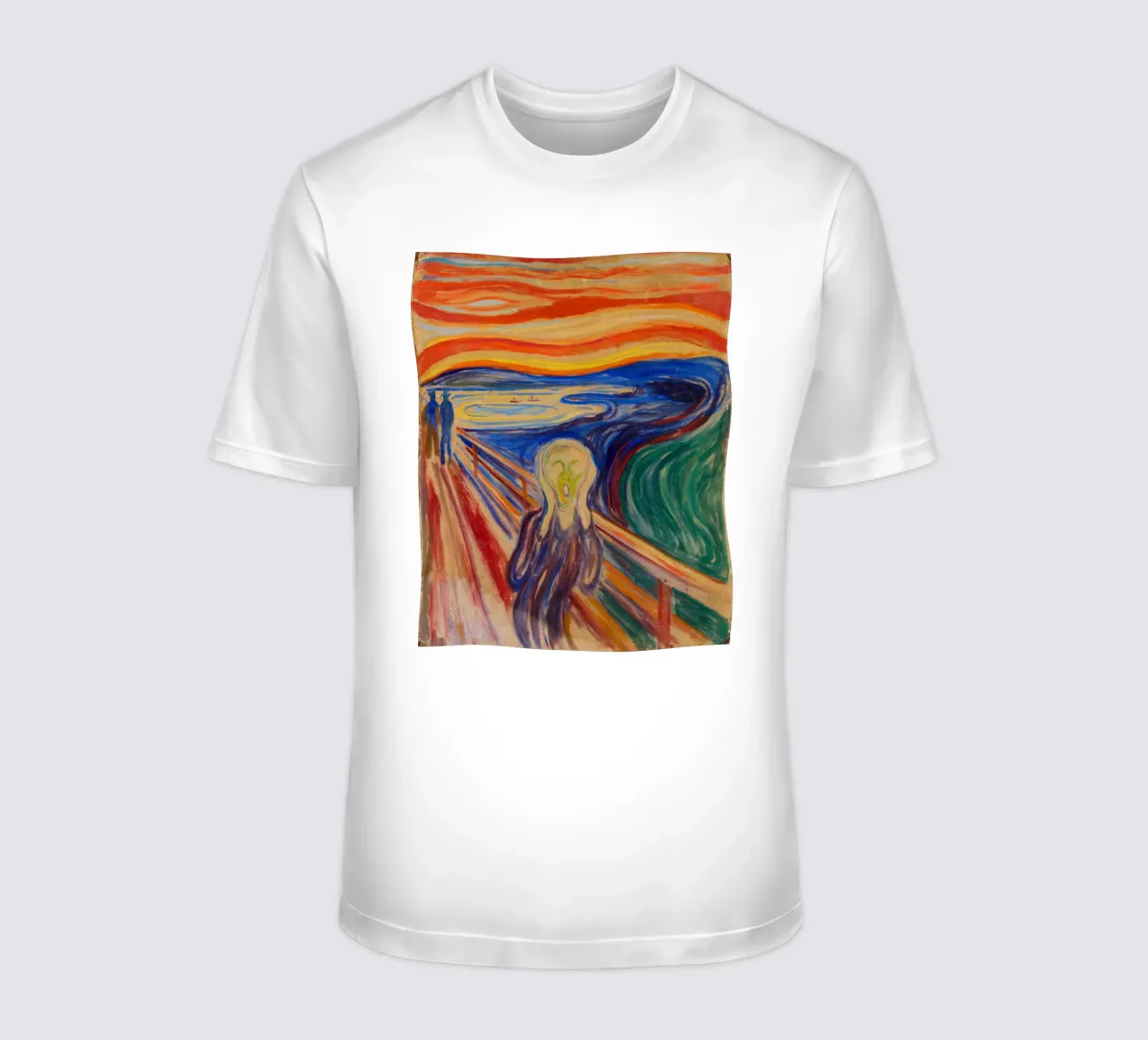 L'urlo di Edvard Munch t-shirt da Venus Art