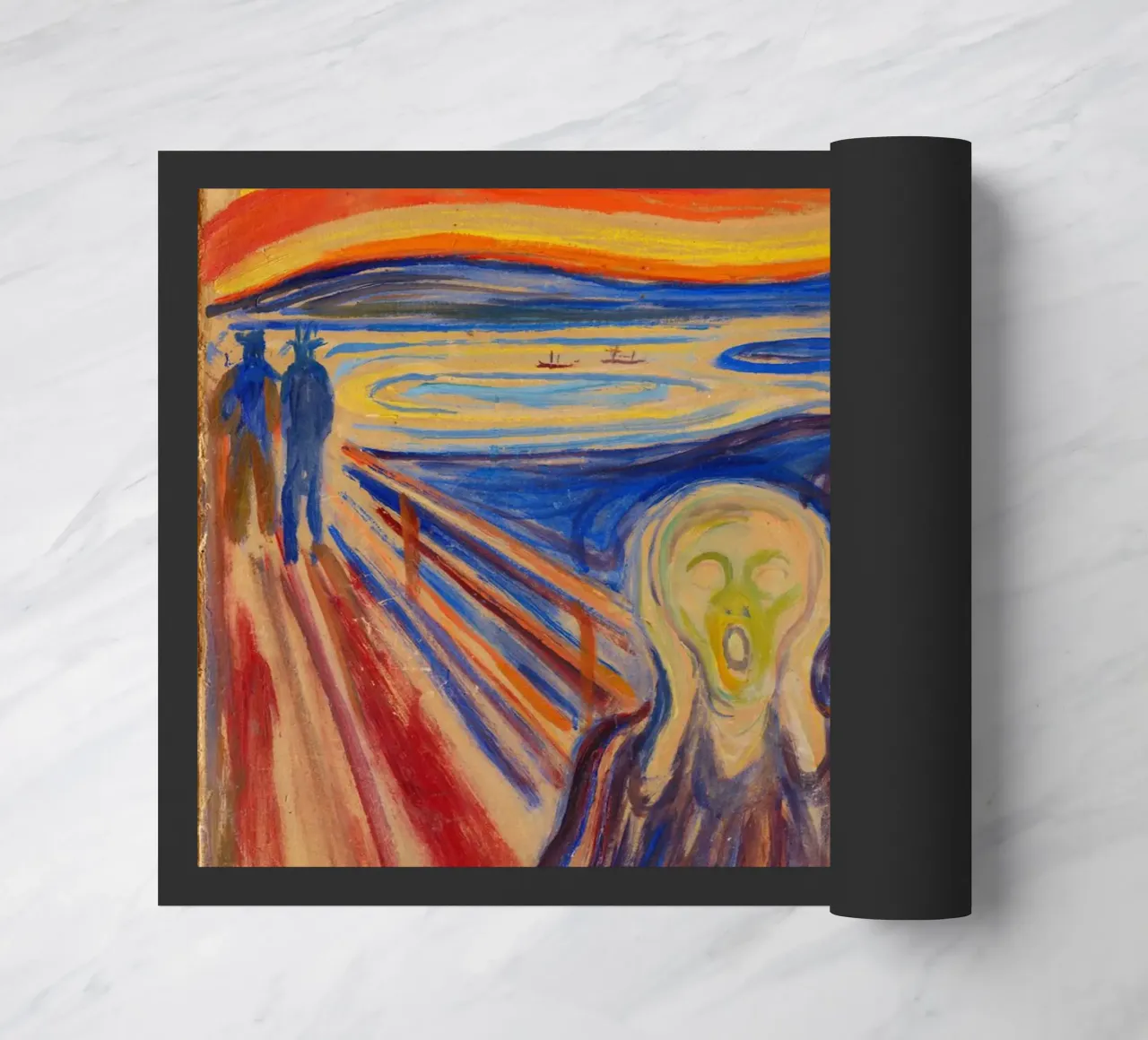 L'urlo di Edvard Munch zerbino da Venus Art