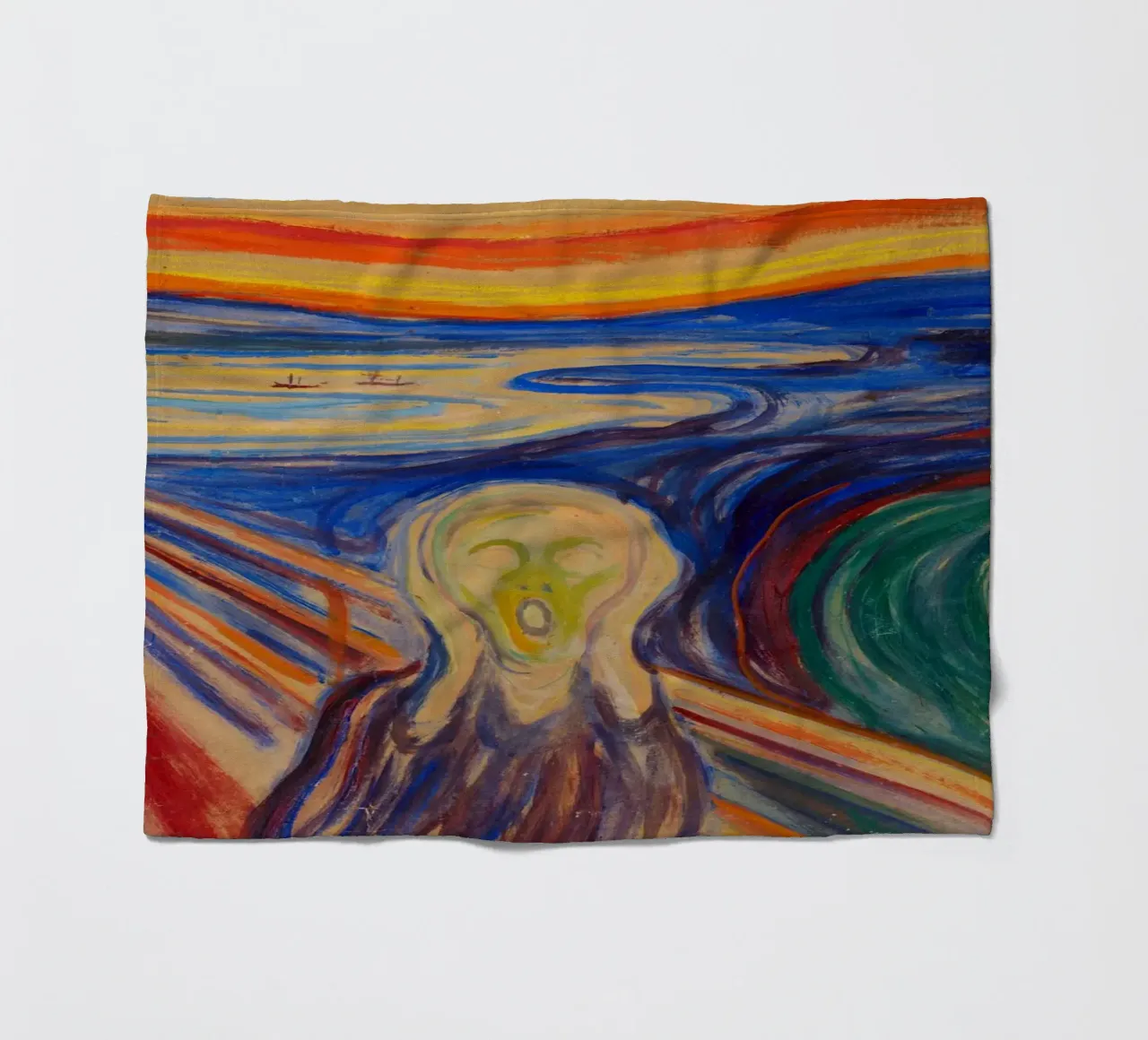 L'urlo di Edvard Munch coperta in pile da Venus Art