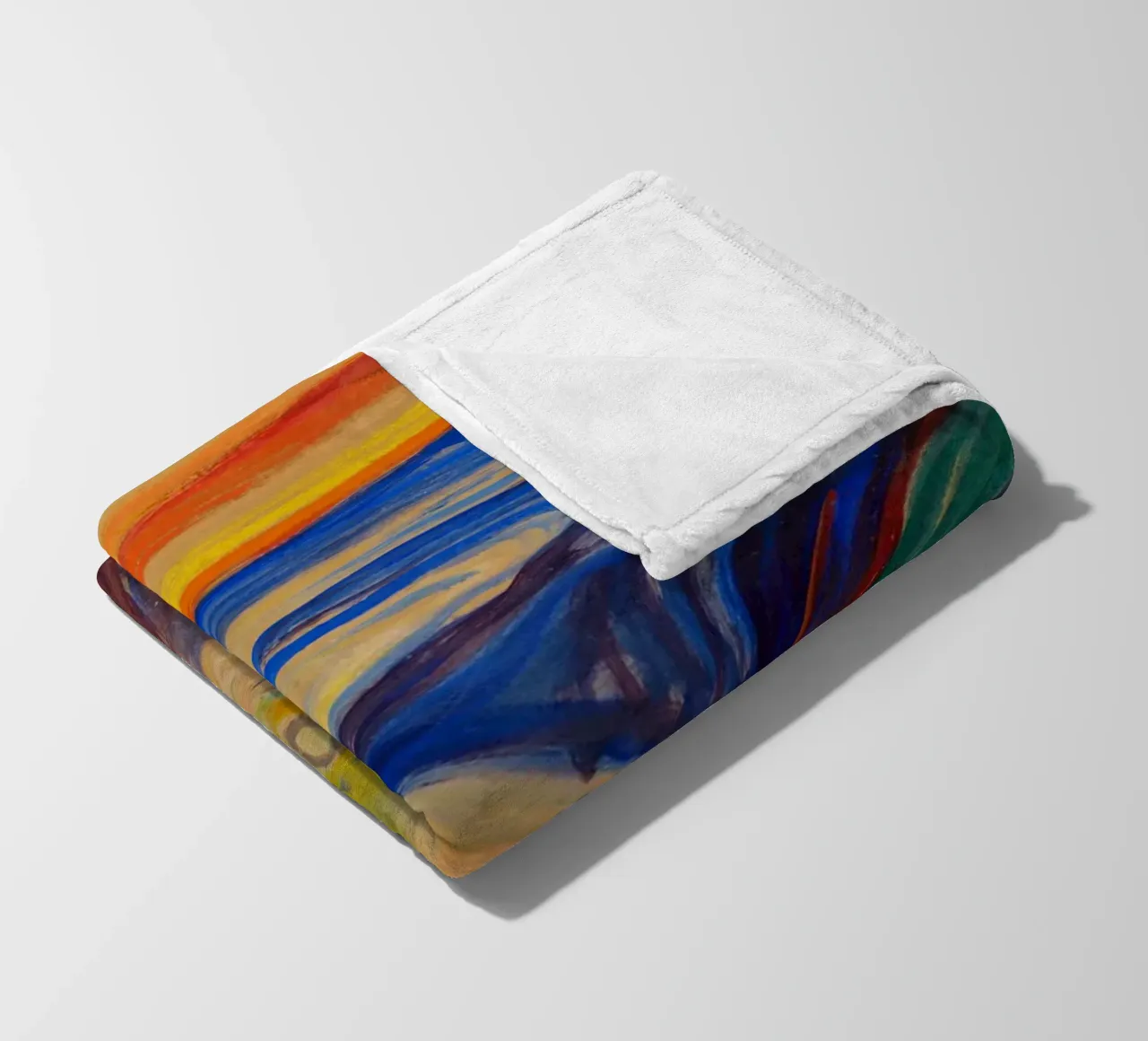 L'urlo di Edvard Munch coperta in pile da Venus Art