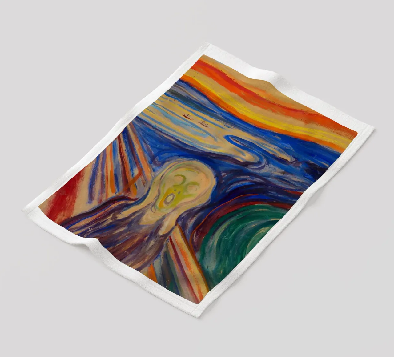 L'urlo di Edvard Munch coperta in pile da Venus Art