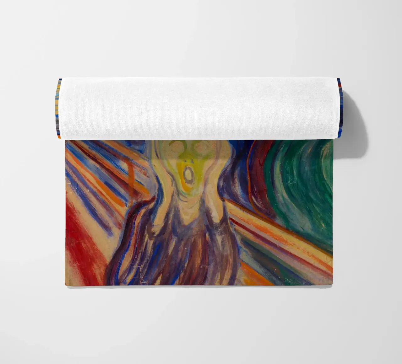L'urlo di Edvard Munch telo mare da Venus Art