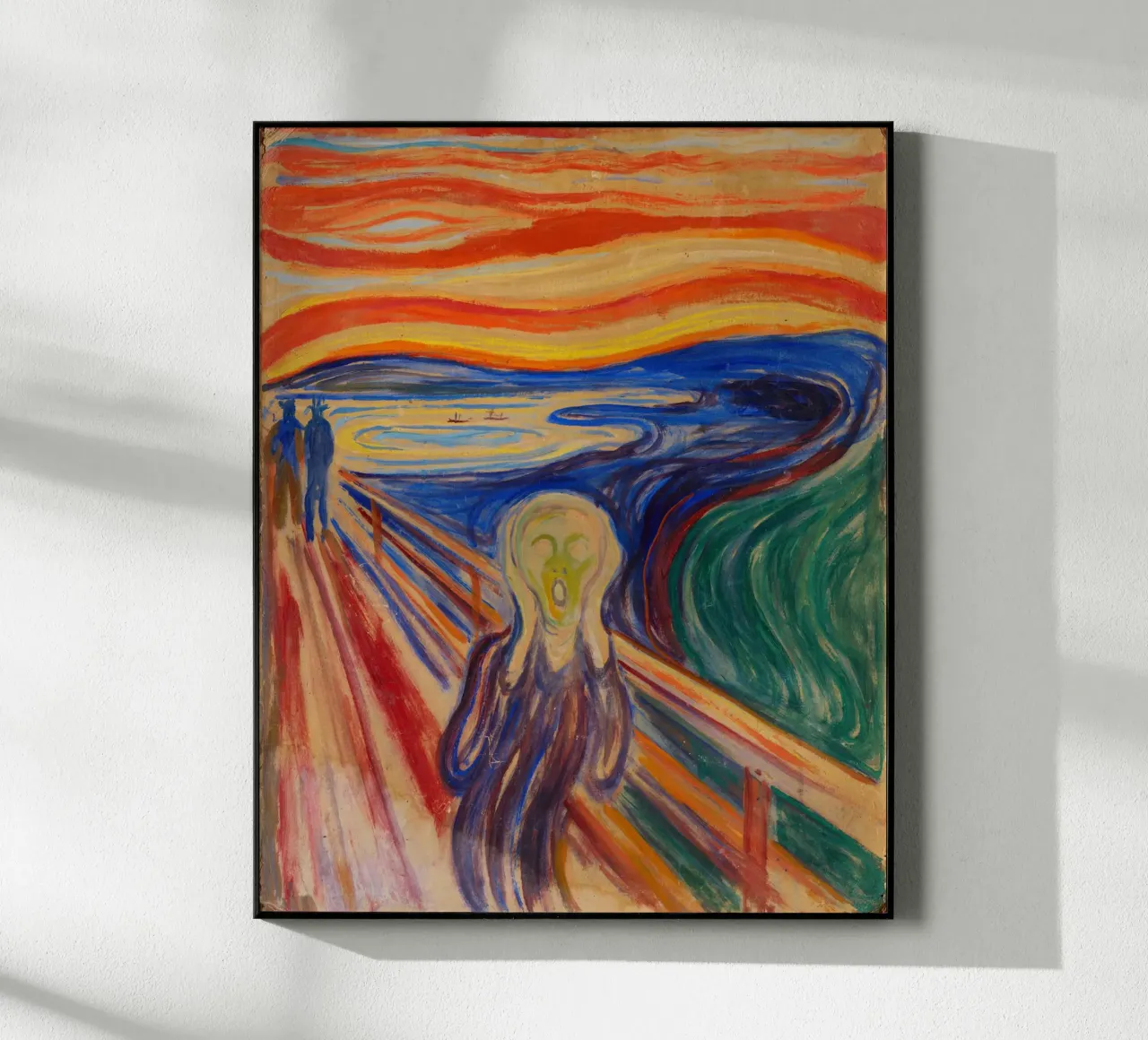 Edvard Munch's The Scream acrylic glass by Venus Art