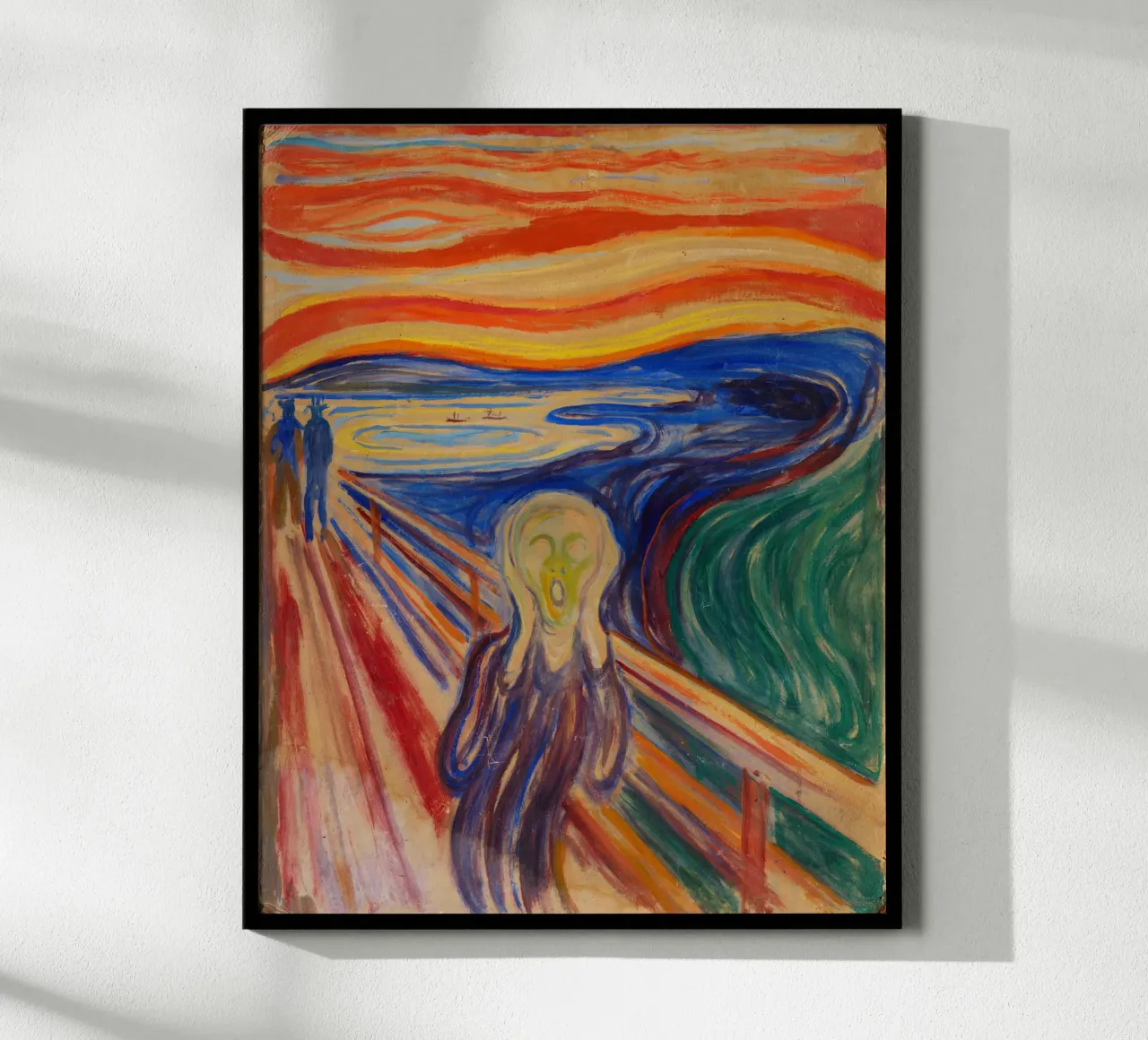 L'urlo di Edvard Munch carta hahnemühle da Venus Art