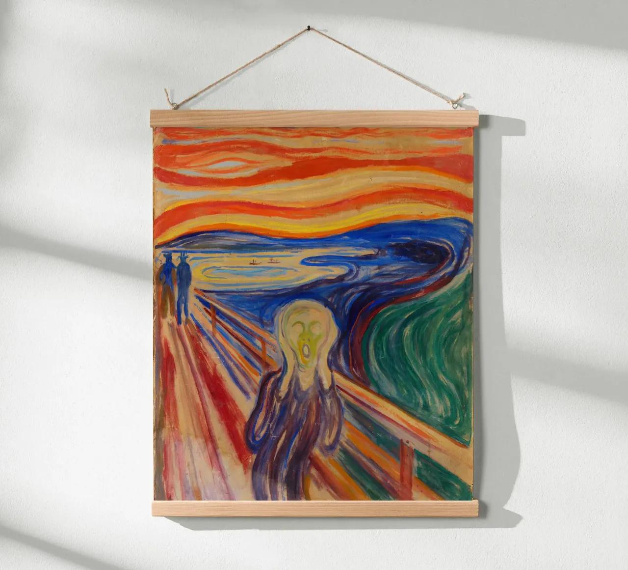 L'urlo di Edvard Munch carta hahnemühle da Venus Art