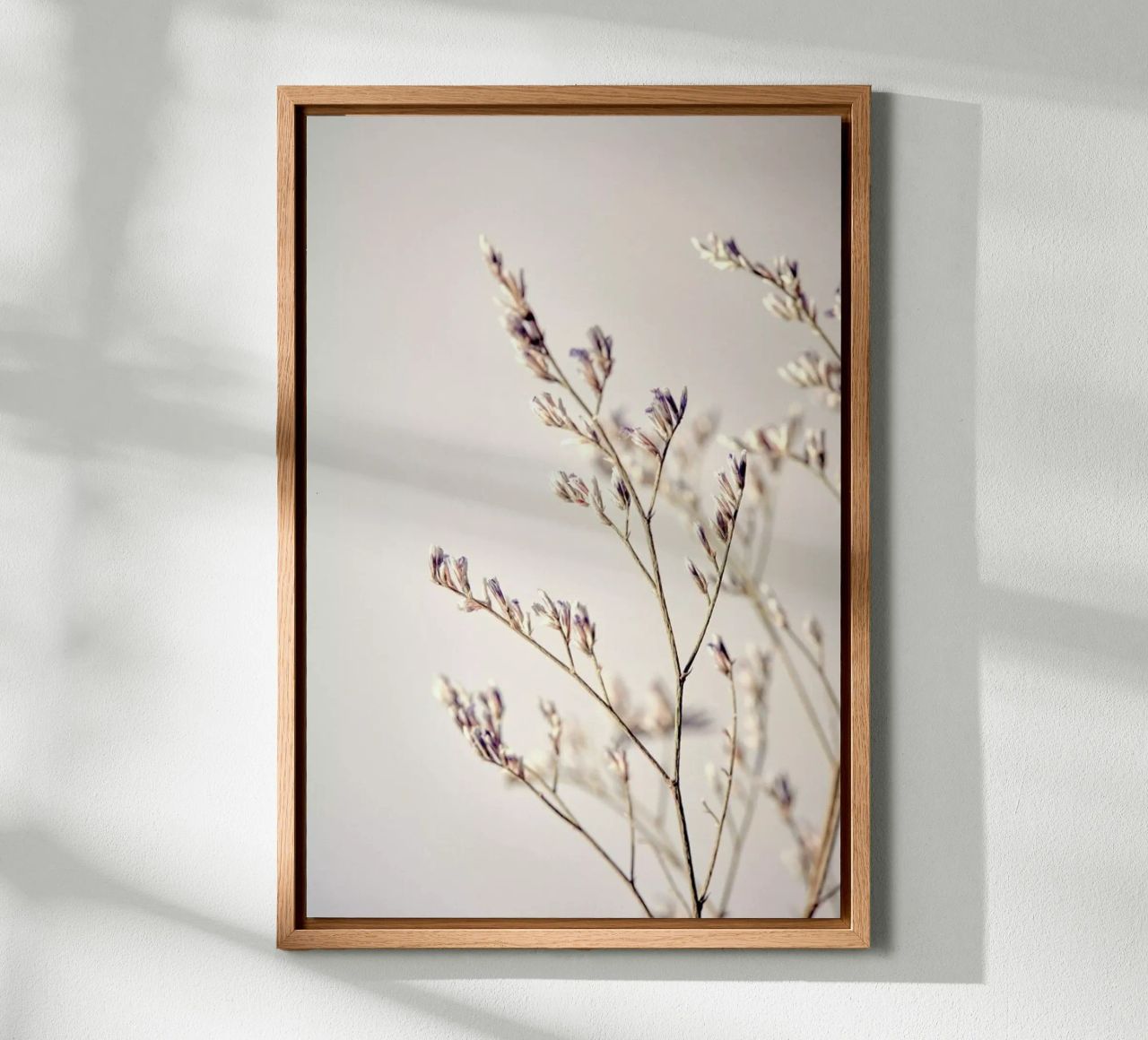 Purple Buds Leinwand von Flora & Fauna