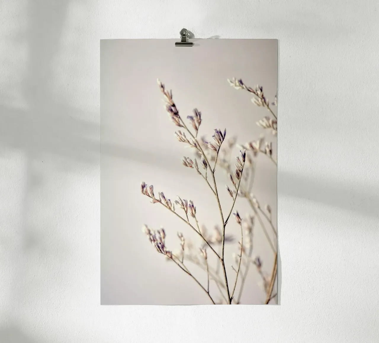 Purple Buds Poster von Flora & Fauna