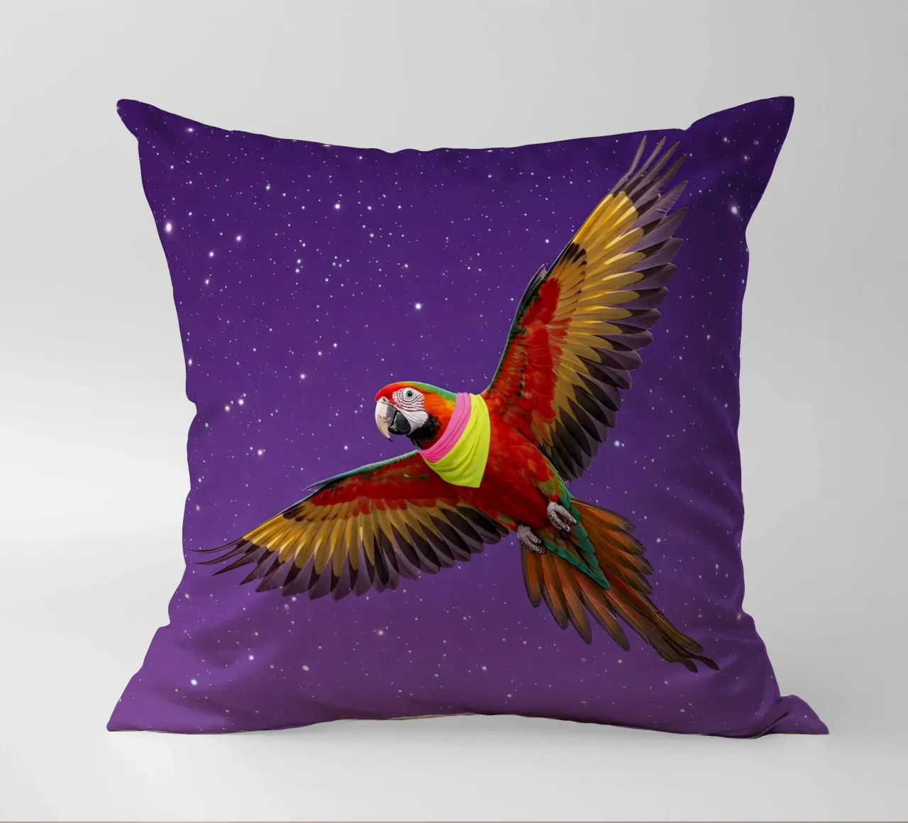 Pappagallo notturno cuscino da Pawtrait Studio