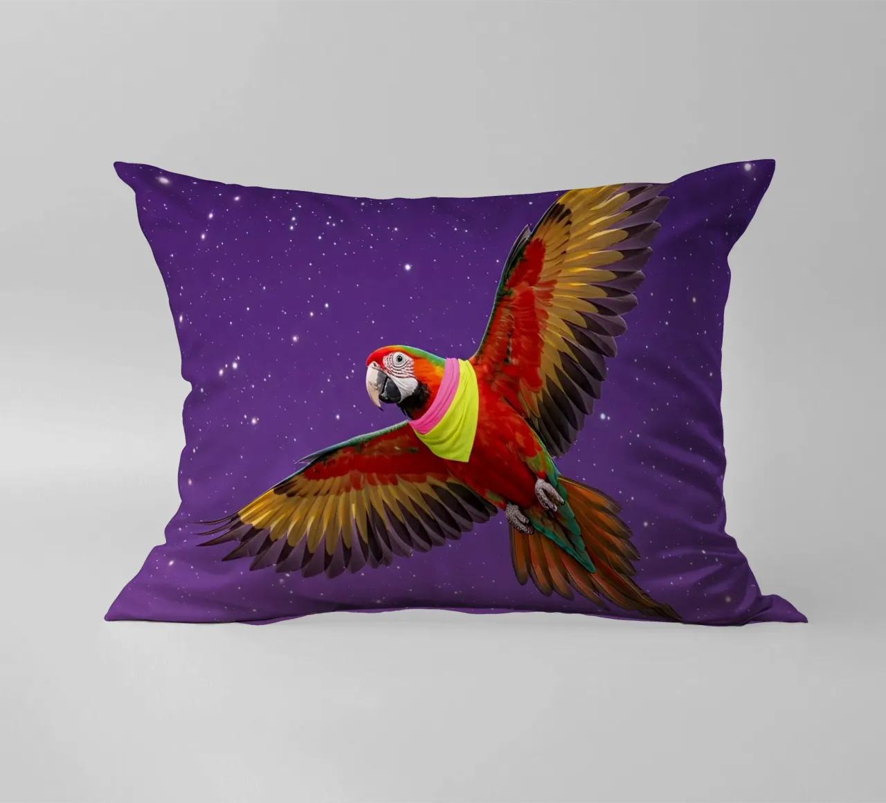 Pappagallo notturno cuscino da Pawtrait Studio