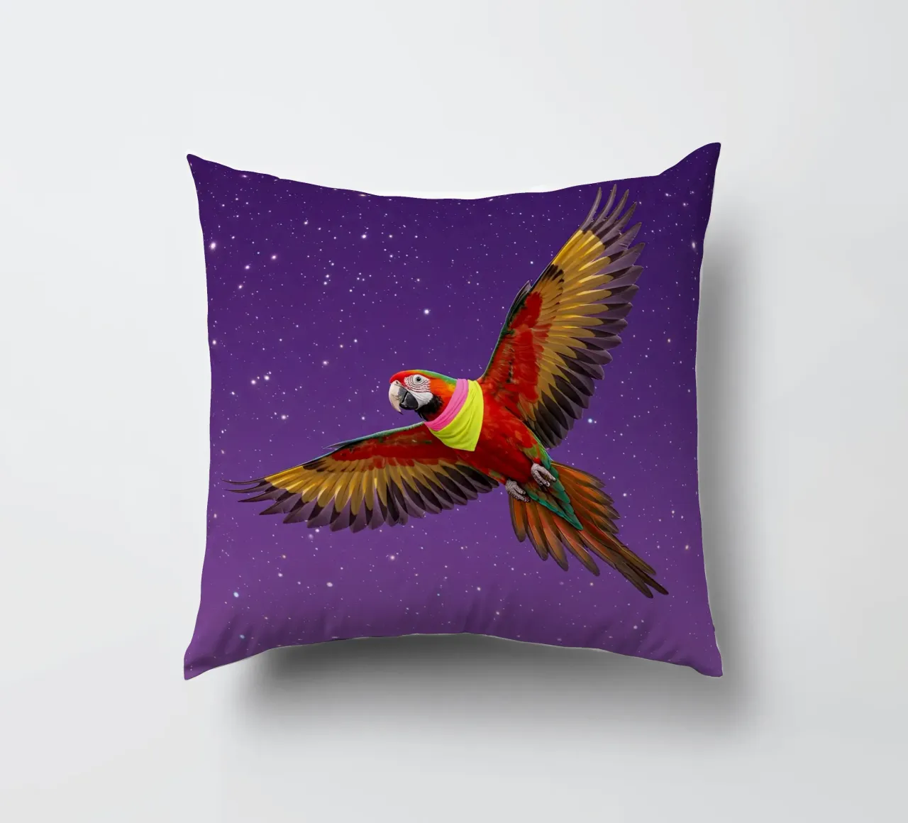 Pappagallo notturno cuscino da Pawtrait Studio