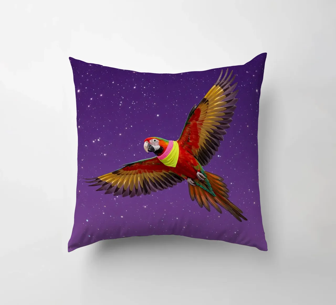 Pappagallo notturno cuscino da Pawtrait Studio