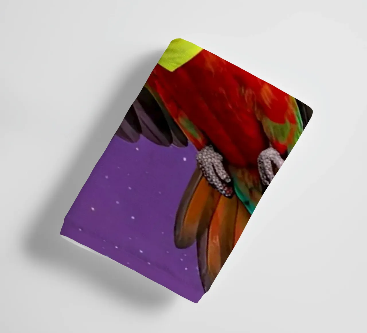Pappagallo notturno asciugamano da bagno da Pawtrait Studio