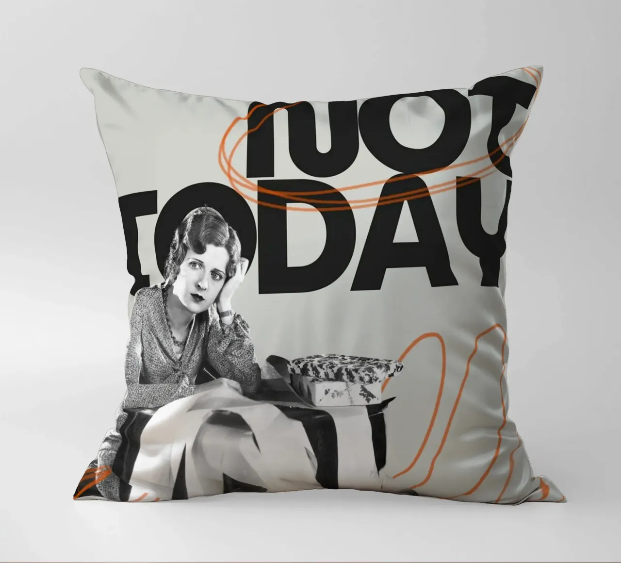 NOT TODAY cuscino da Einfach Uebel