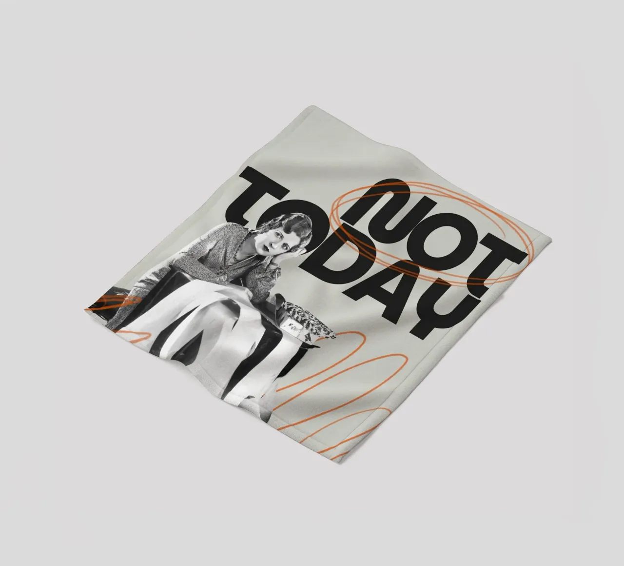 NOT TODAY coperta in pile da Einfach Uebel