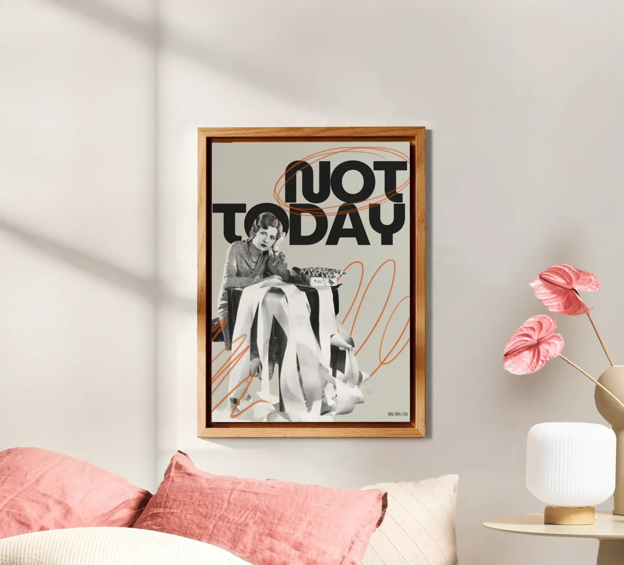 NOT TODAY alluminio dibond da Einfach Uebel