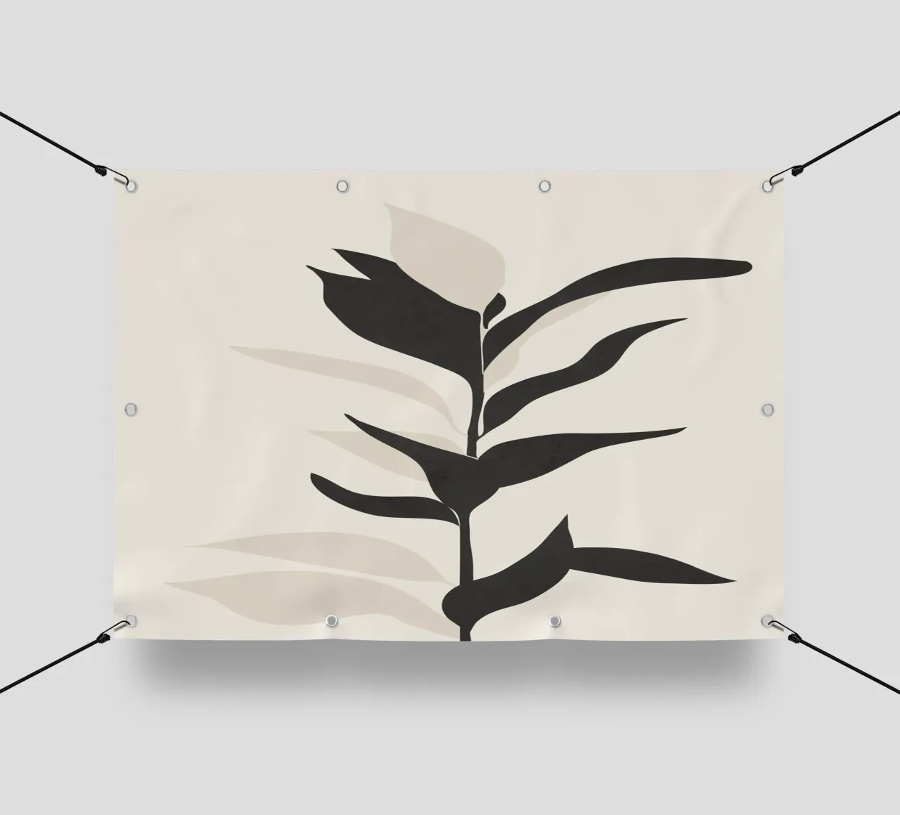 Abstract Minimal Plant pvc cover by cityart