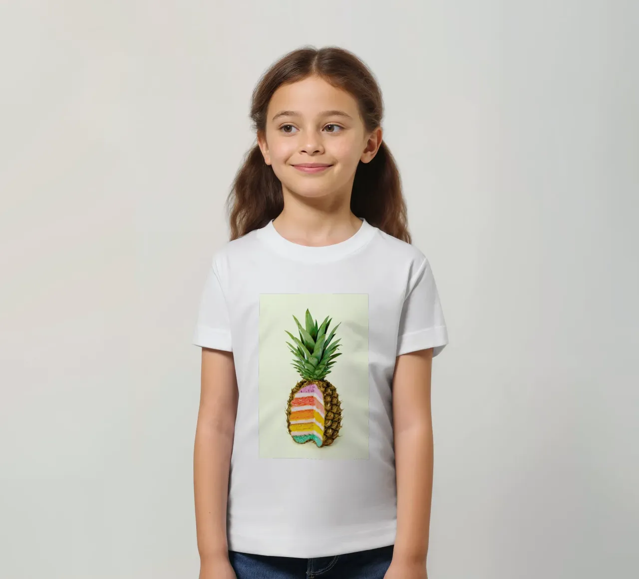 Pineapple Cake t-shirt bambini da Paul Fuentes Design