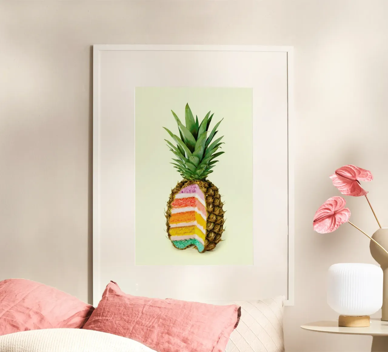 Pineapple Cake poster da Paul Fuentes Design