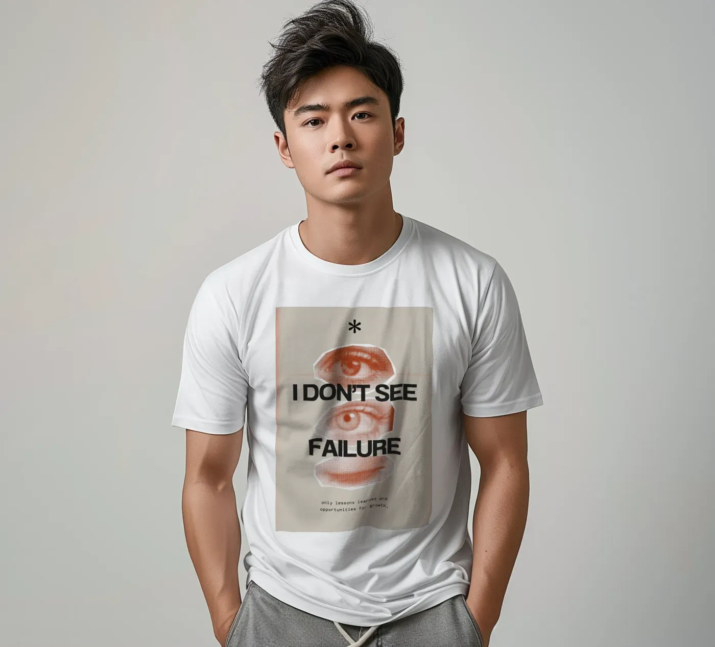 I DON‘T SEE FAILURE t-shirt da SMRT STUDIO