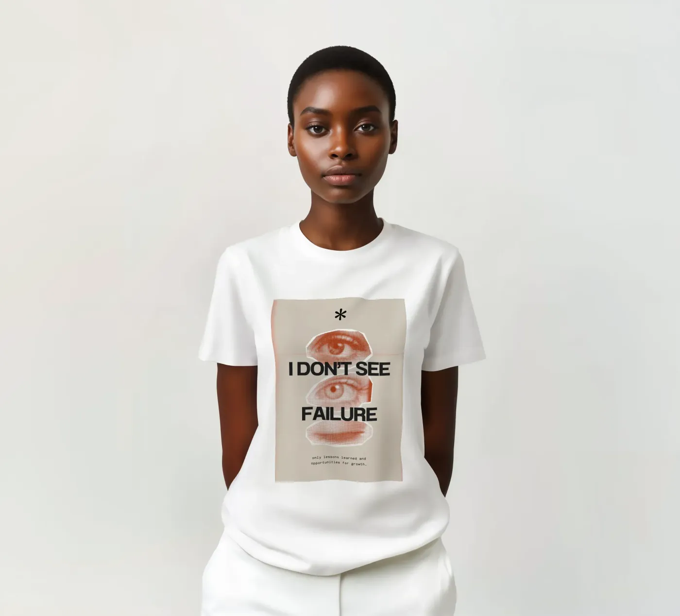 I DON‘T SEE FAILURE t-shirt da SMRT STUDIO