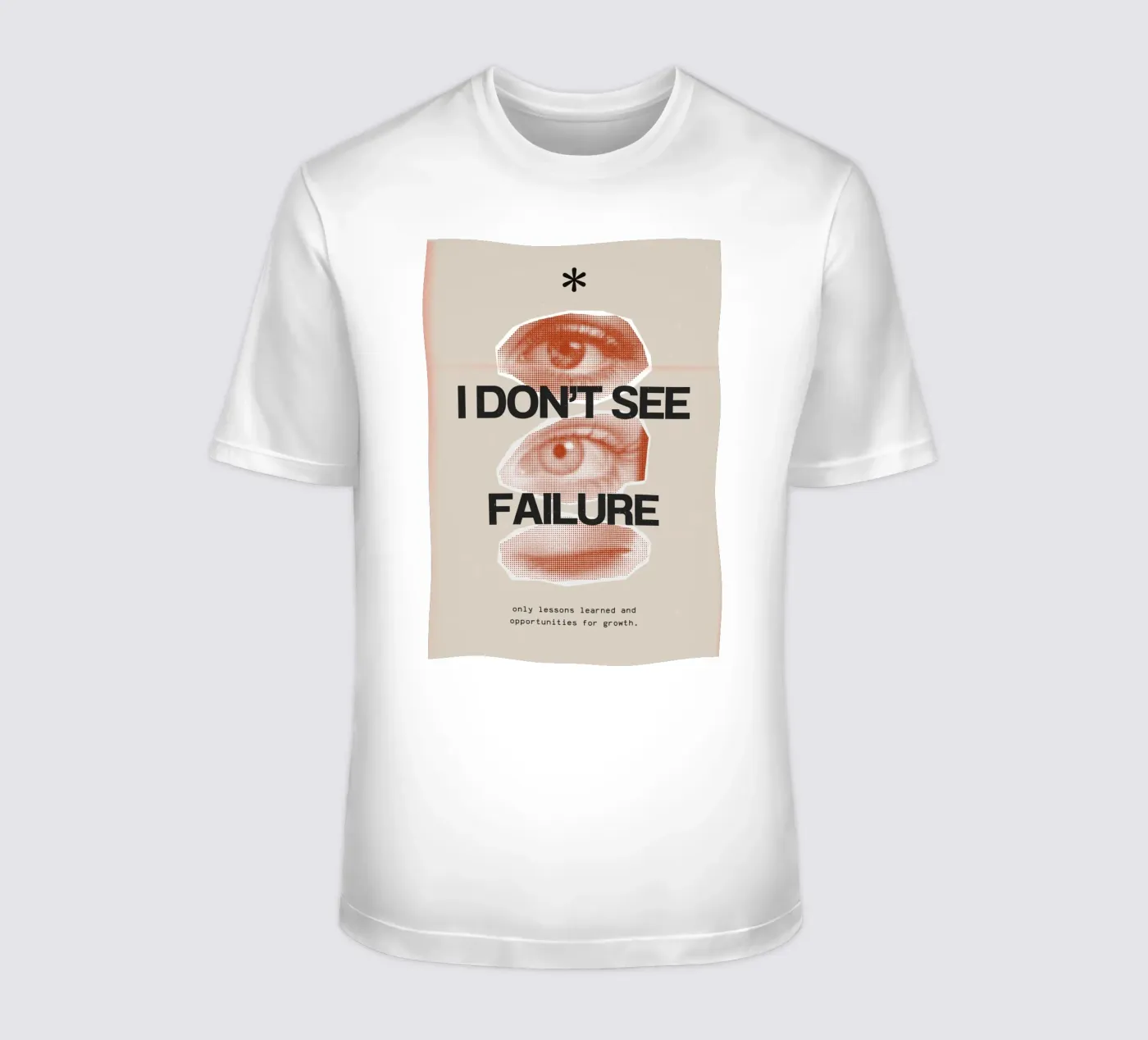 I DON‘T SEE FAILURE t-shirt da SMRT STUDIO