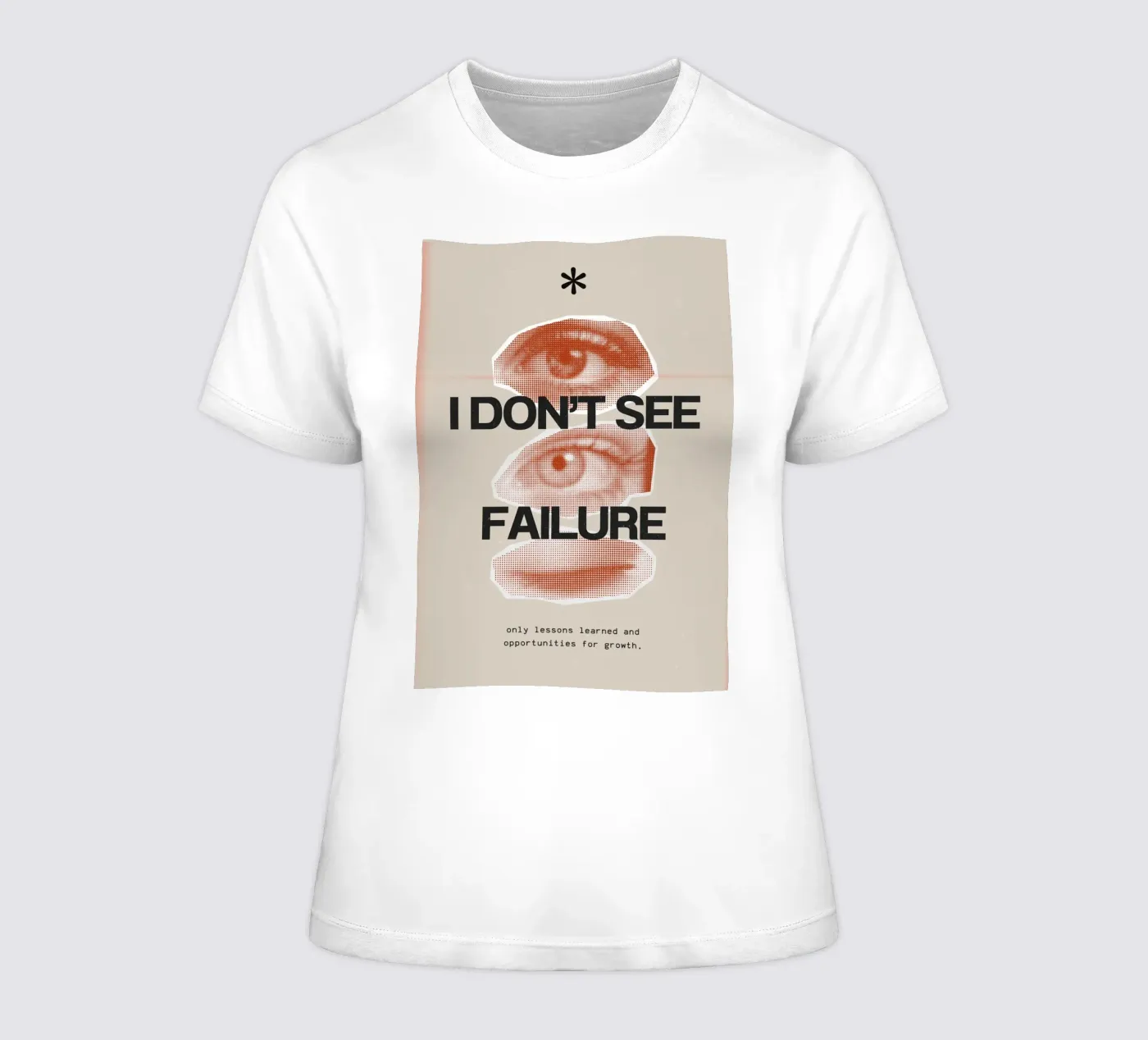 I DON‘T SEE FAILURE t-shirt da donna da SMRT STUDIO