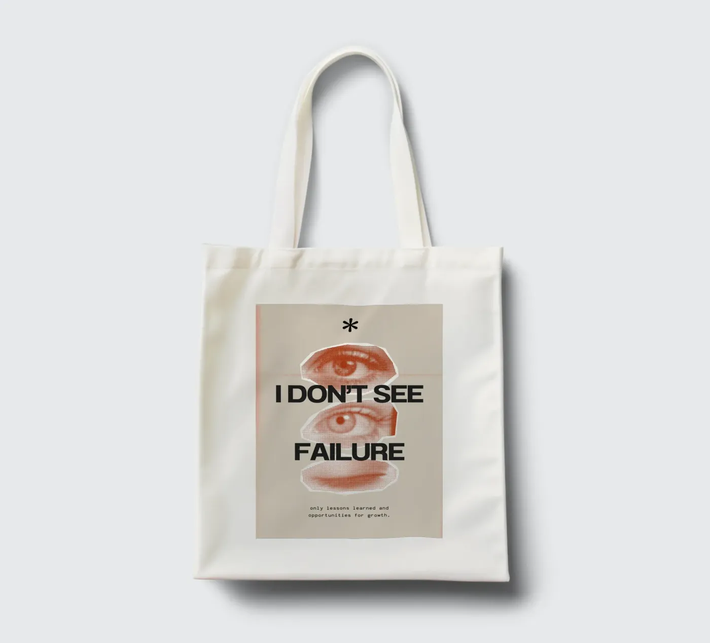 I DON‘T SEE FAILURE tote bag de SMRT STUDIO