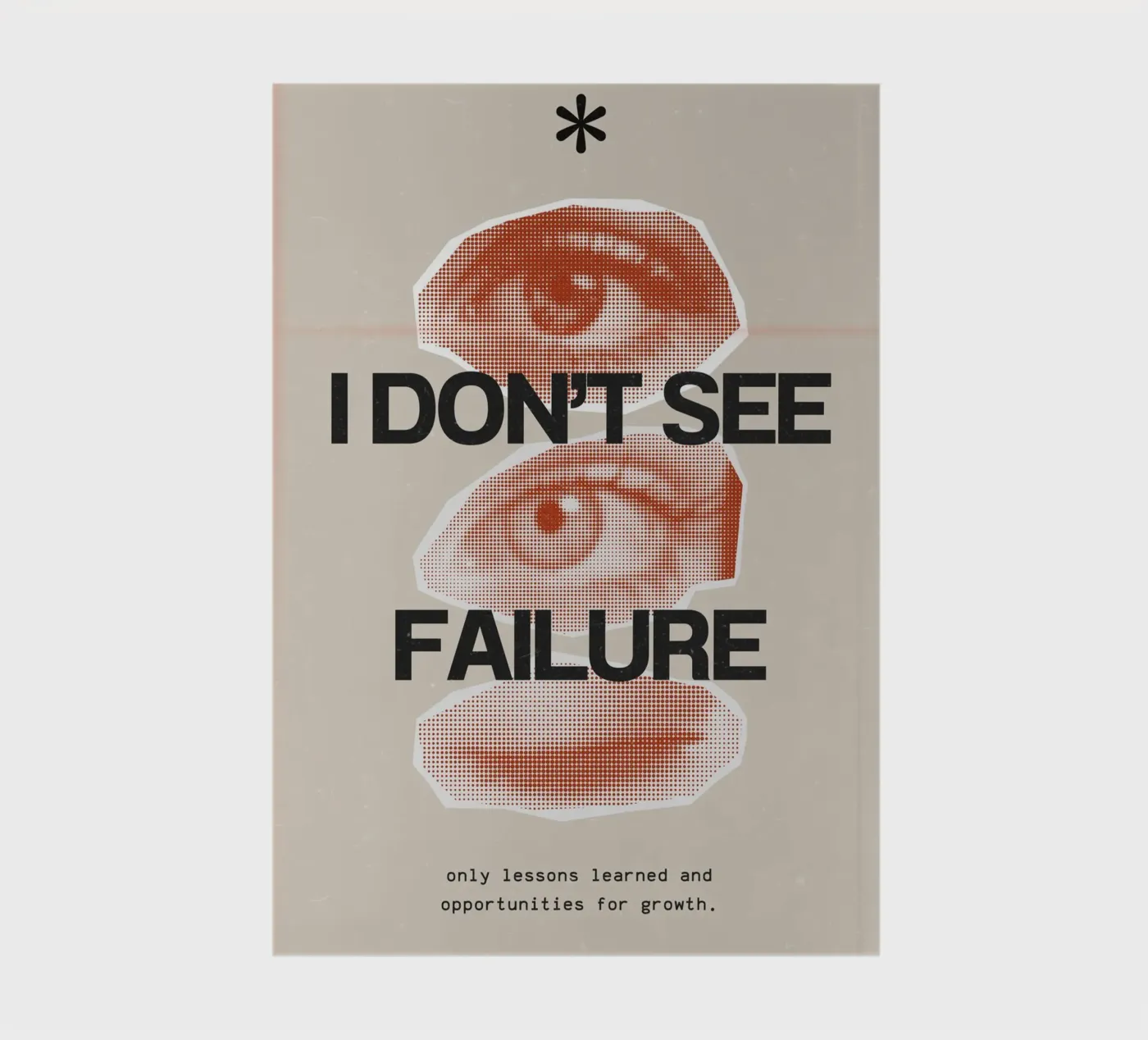 I DON‘T SEE FAILURE carnet de SMRT STUDIO