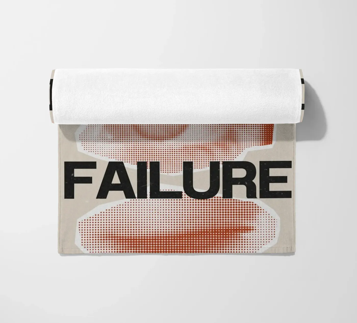I DON‘T SEE FAILURE Strandtuch von SMRT STUDIO