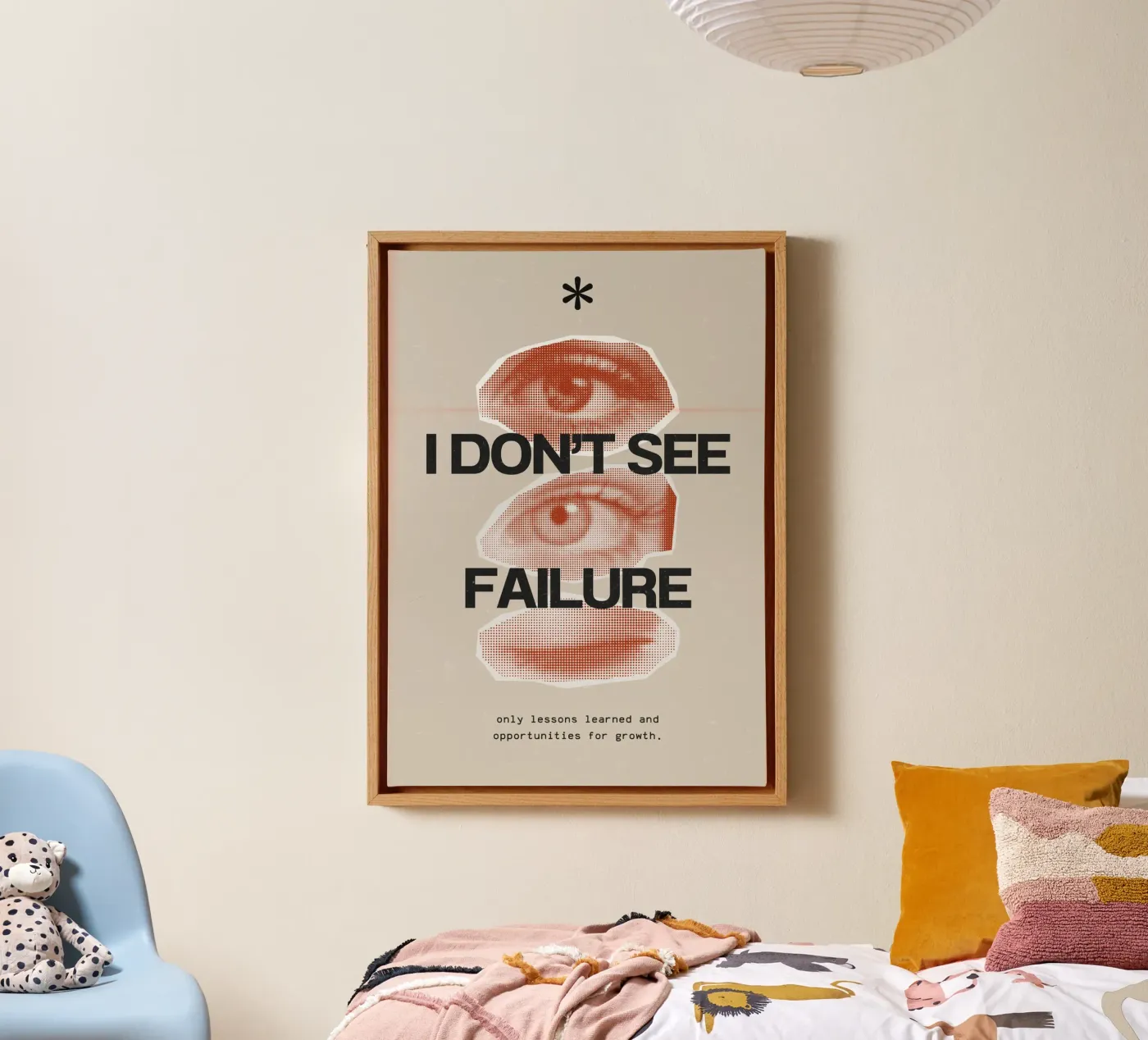 I DON‘T SEE FAILURE tela da SMRT STUDIO