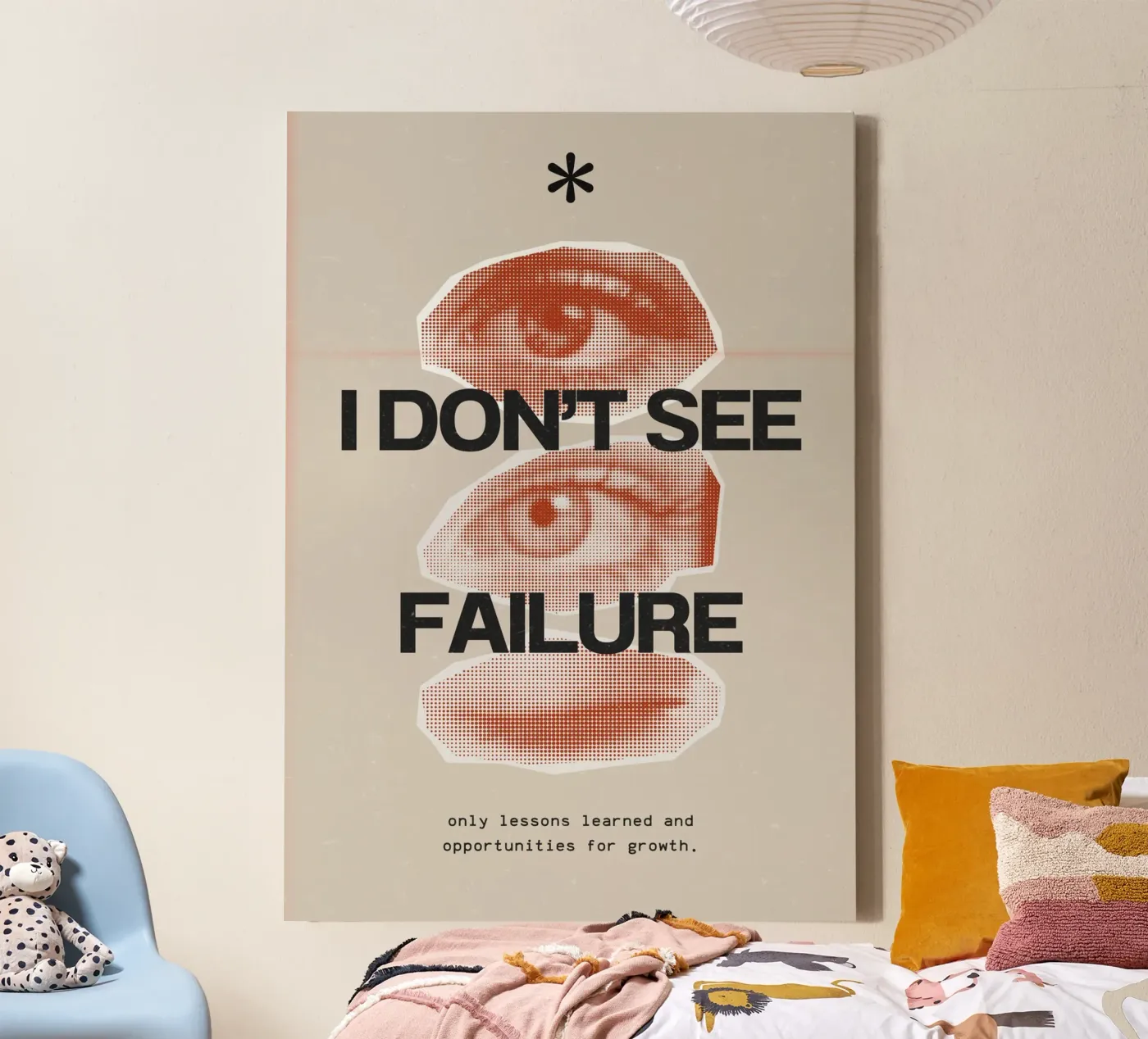 I DON‘T SEE FAILURE tela da SMRT STUDIO