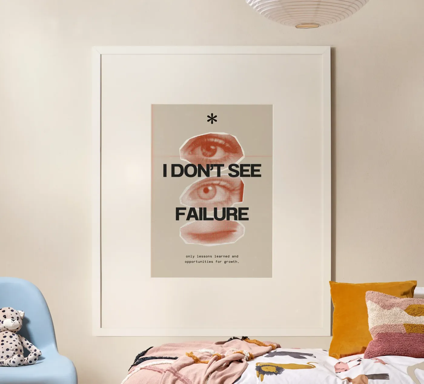 I DON‘T SEE FAILURE poster da SMRT STUDIO