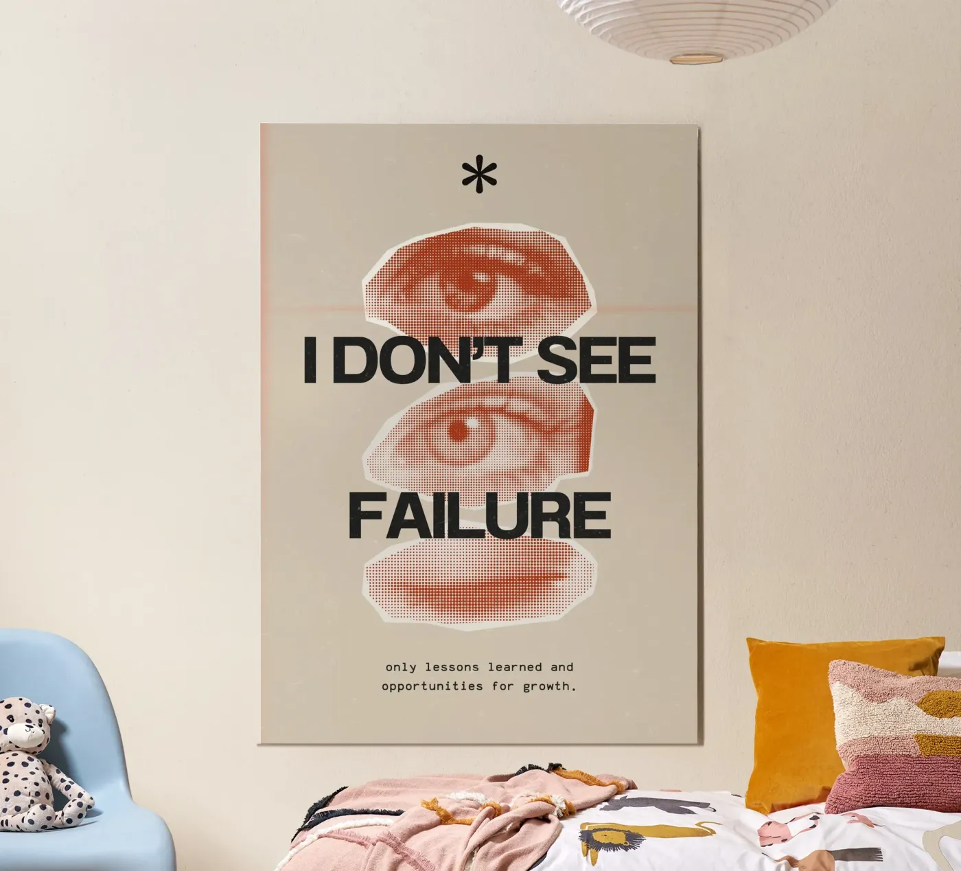 I DON‘T SEE FAILURE poster da SMRT STUDIO