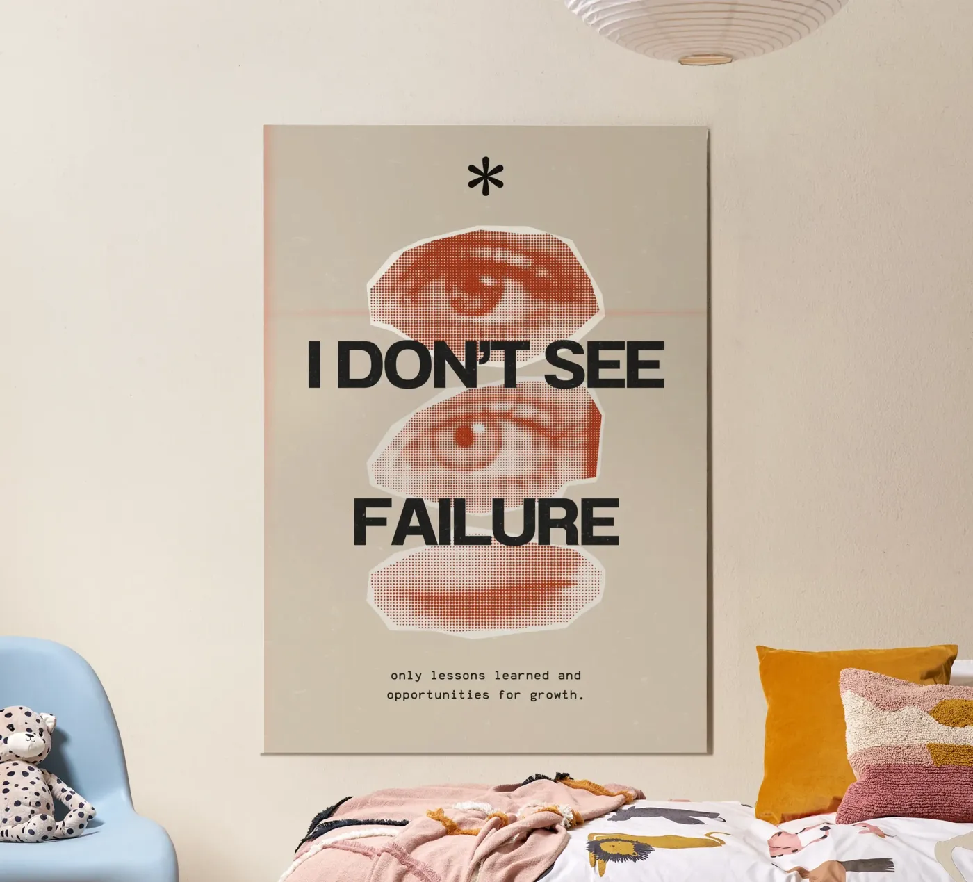 I DON‘T SEE FAILURE poster by SMRT STUDIO