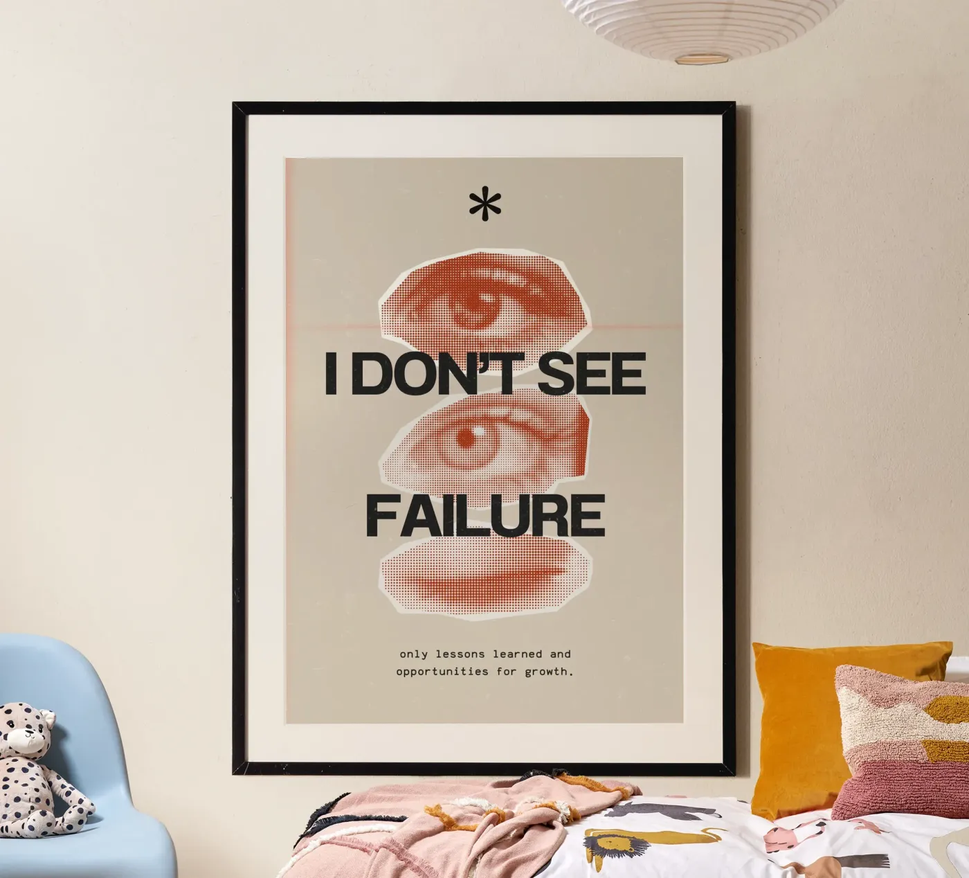 I DON‘T SEE FAILURE poster da SMRT STUDIO