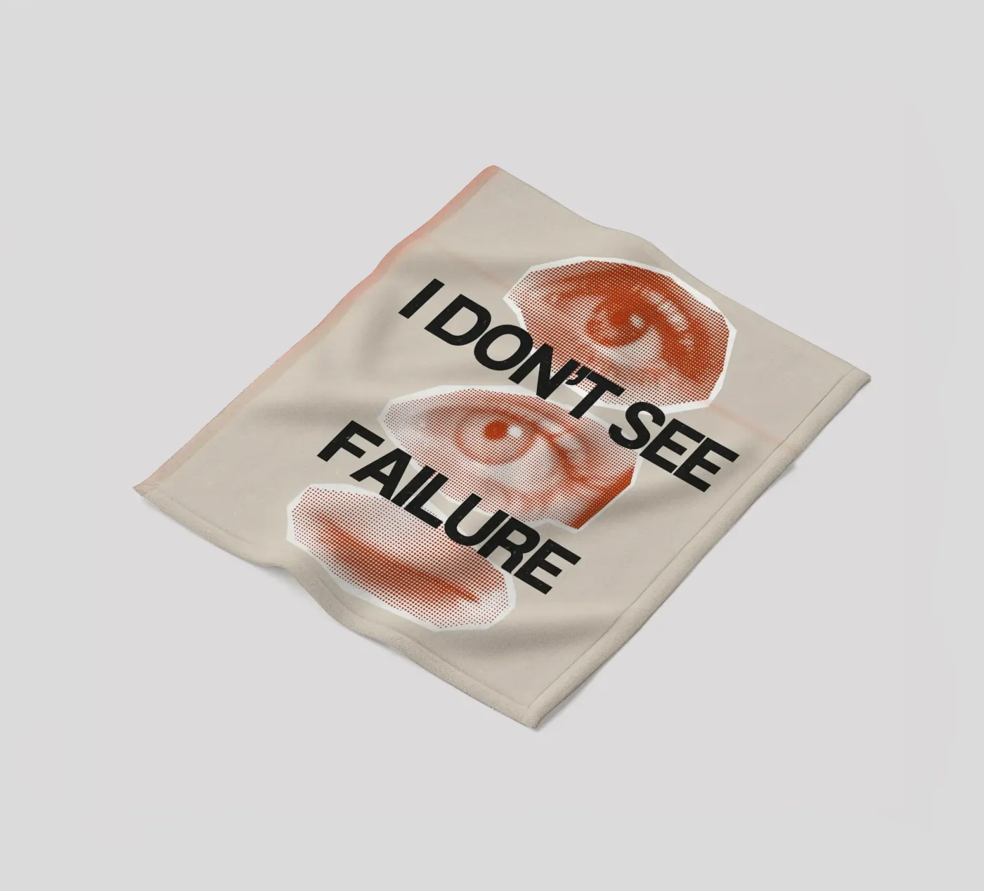 I DON‘T SEE FAILURE coperta in pile da SMRT STUDIO