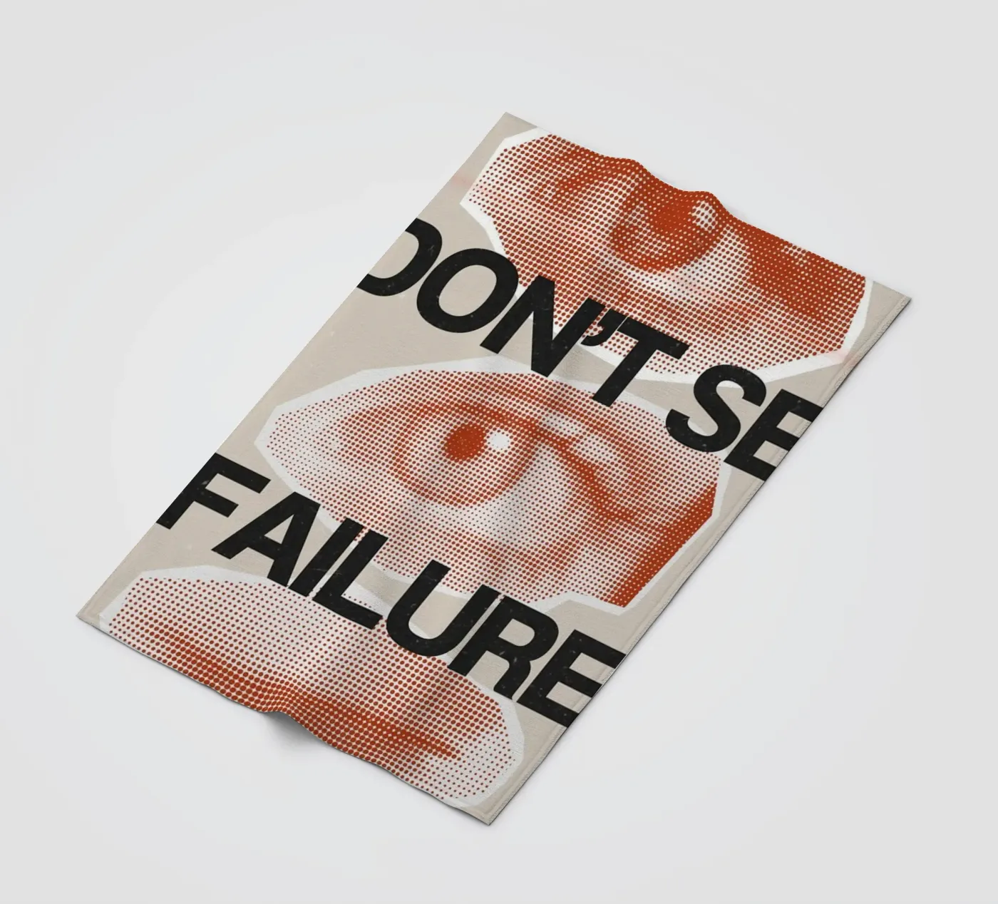 I DON‘T SEE FAILURE coperta in pile da SMRT STUDIO