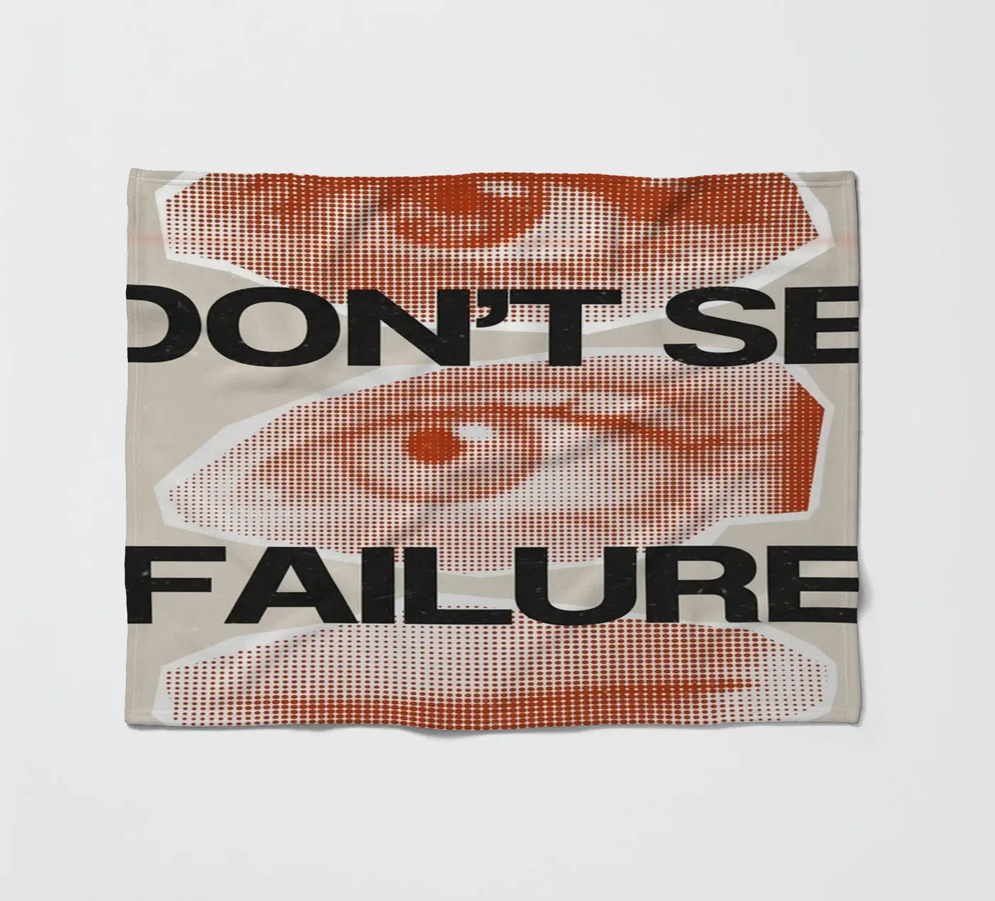 I DON‘T SEE FAILURE coperta in pile da SMRT STUDIO