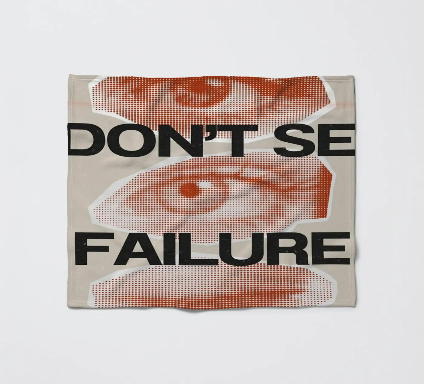 I DON‘T SEE FAILURE coperta in pile da SMRT STUDIO