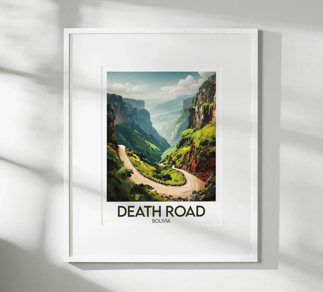 Strada della morte poster da Frame the World