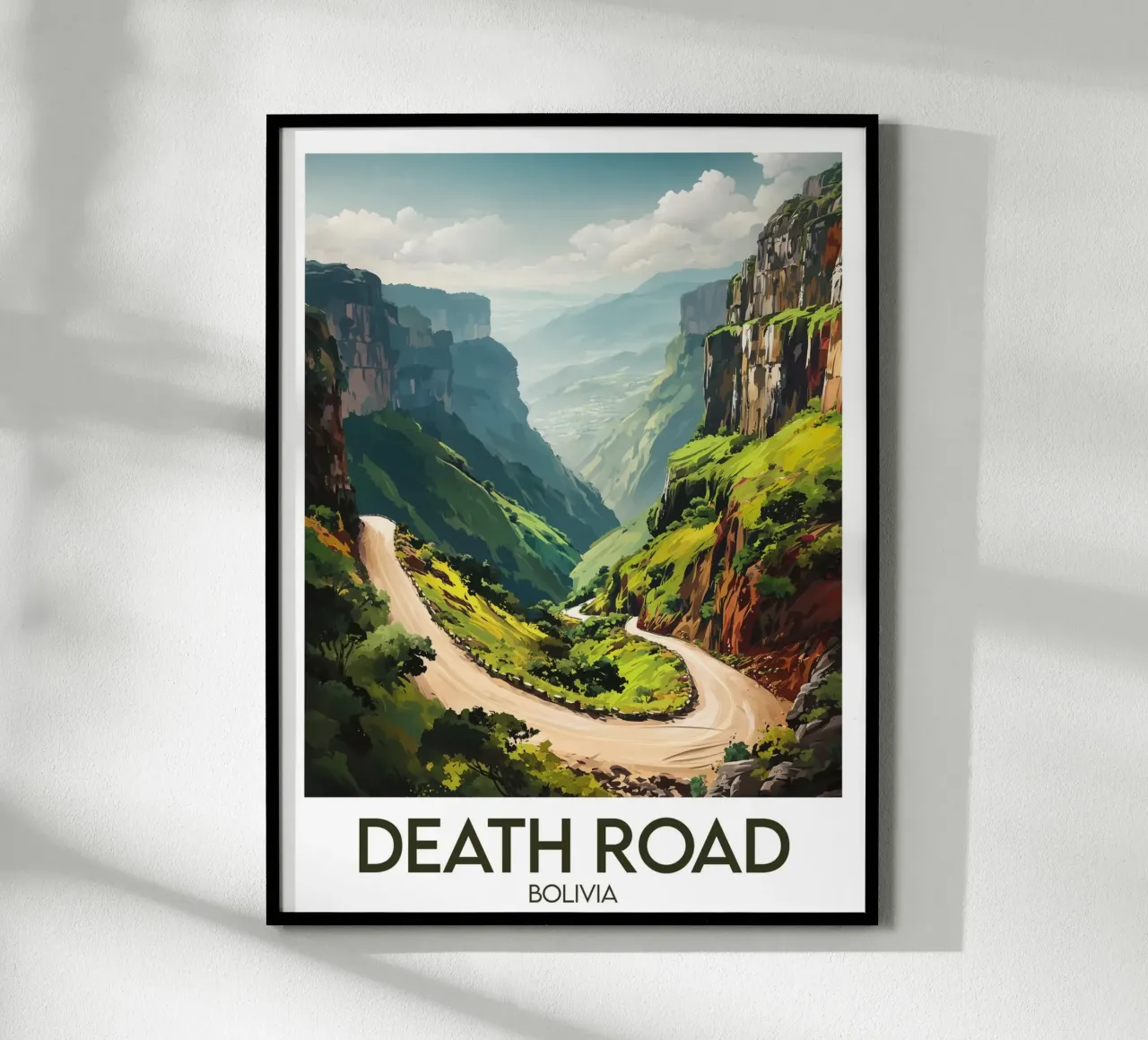 Strada della morte poster da Frame the World