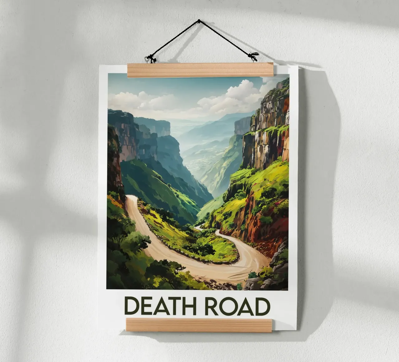 Strada della morte poster da Frame the World