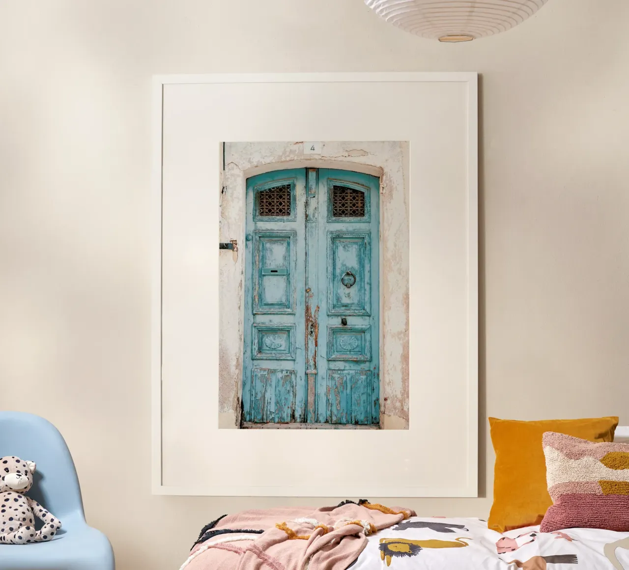 Turquoise Door poster da Magdalena Martin Photography