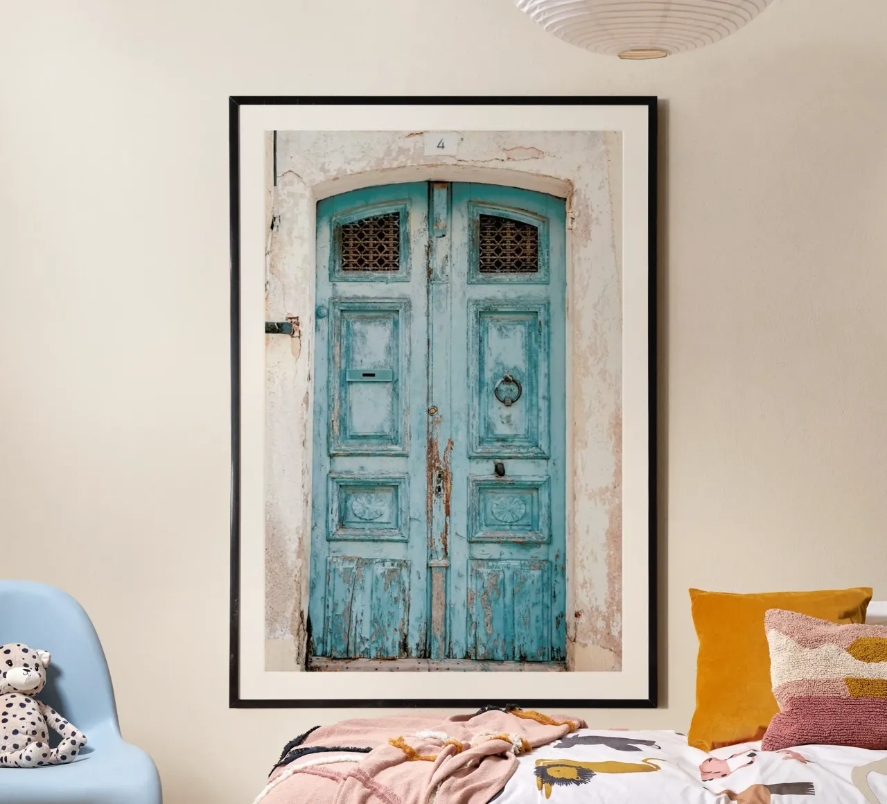 Turquoise Door poster da Magdalena Martin Photography