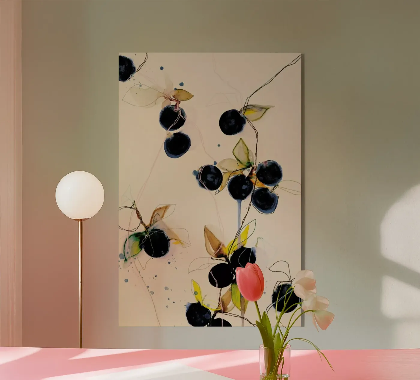 Blueberries 01 plexiglass da Leigh Viner