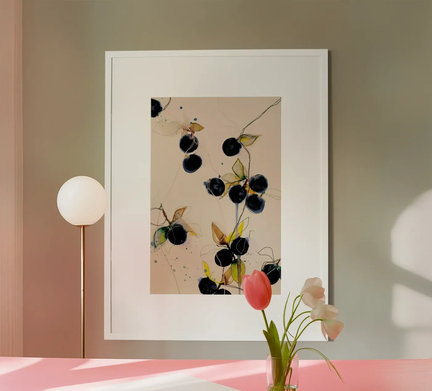 Blueberries 01 poster da Leigh Viner