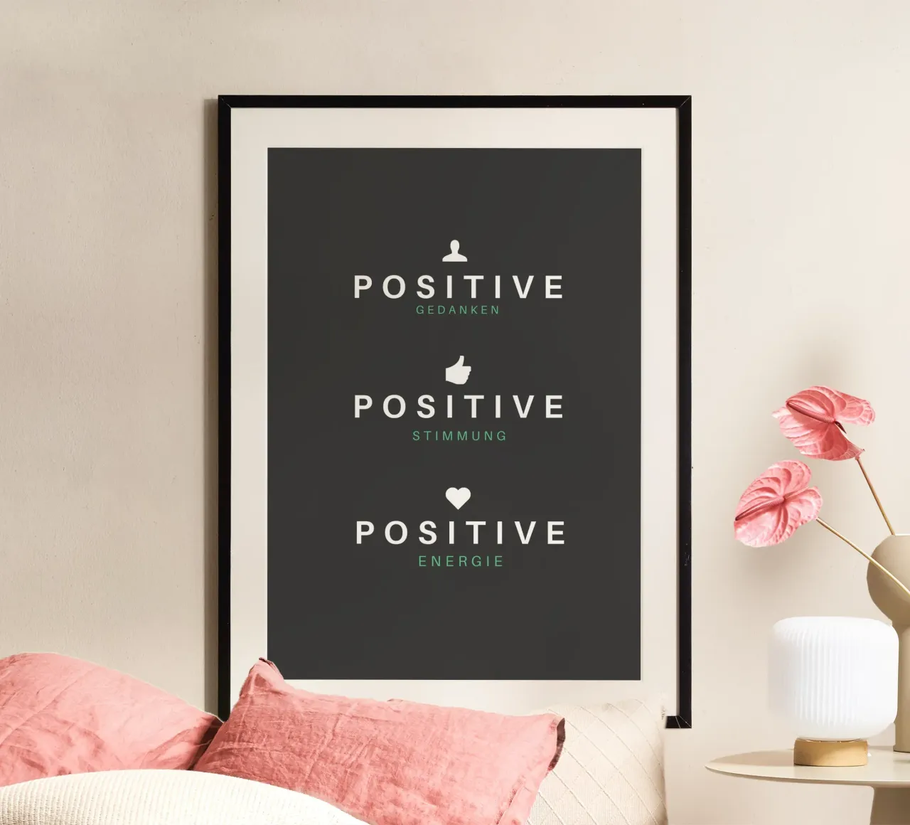 POSITIV poster de Einfach Uebel