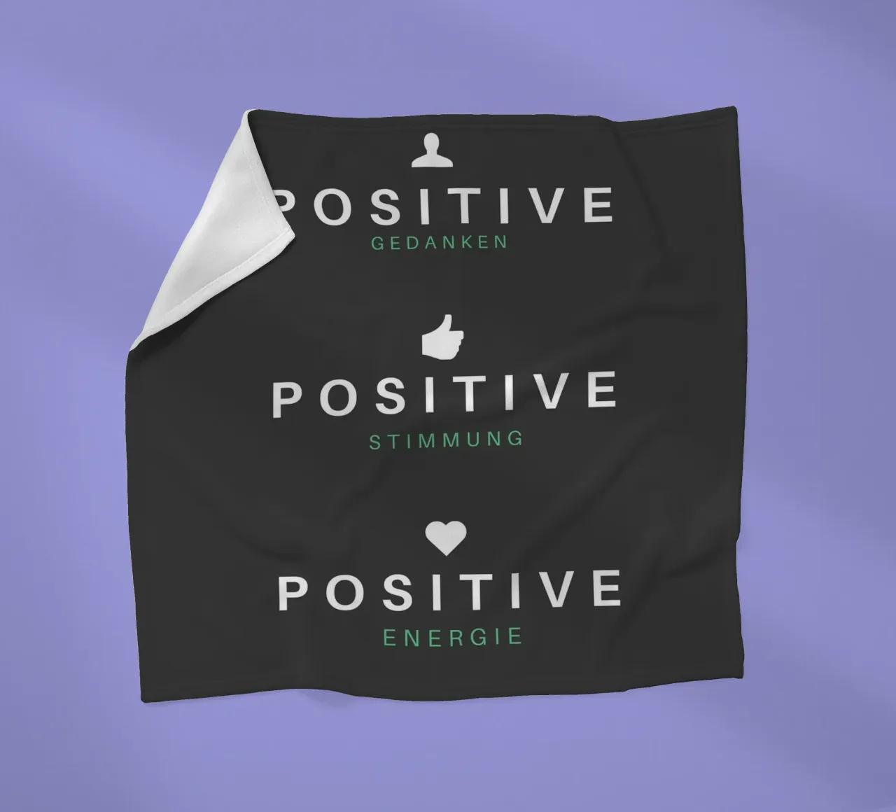 POSITIV coperta in pile da Einfach Uebel