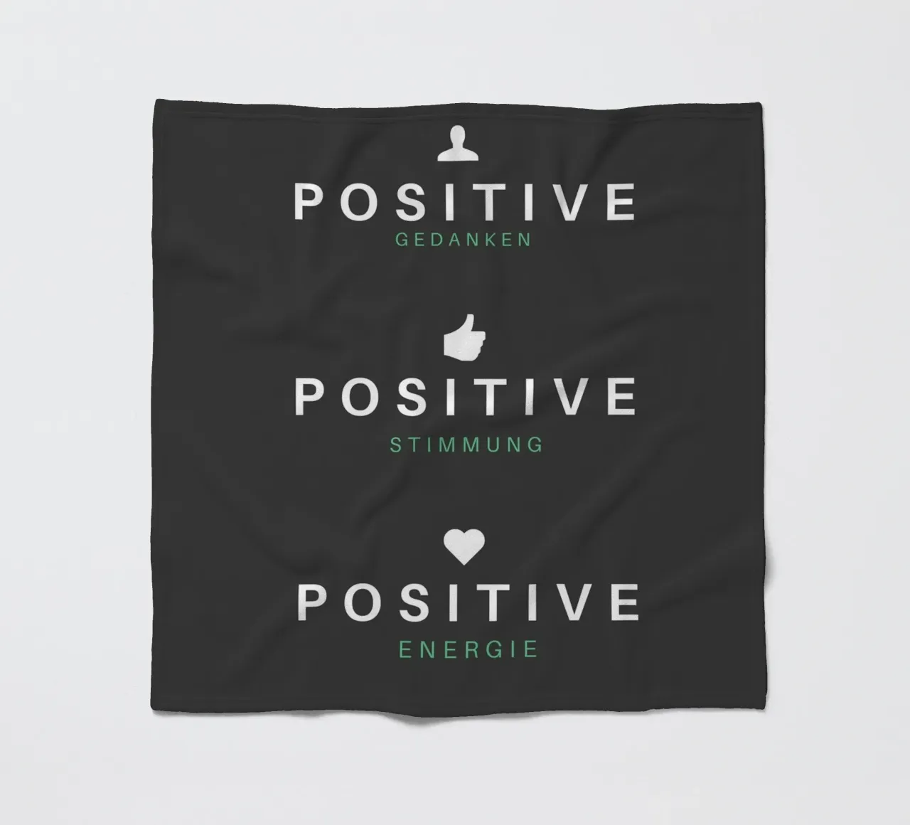POSITIV coperta in pile da Einfach Uebel